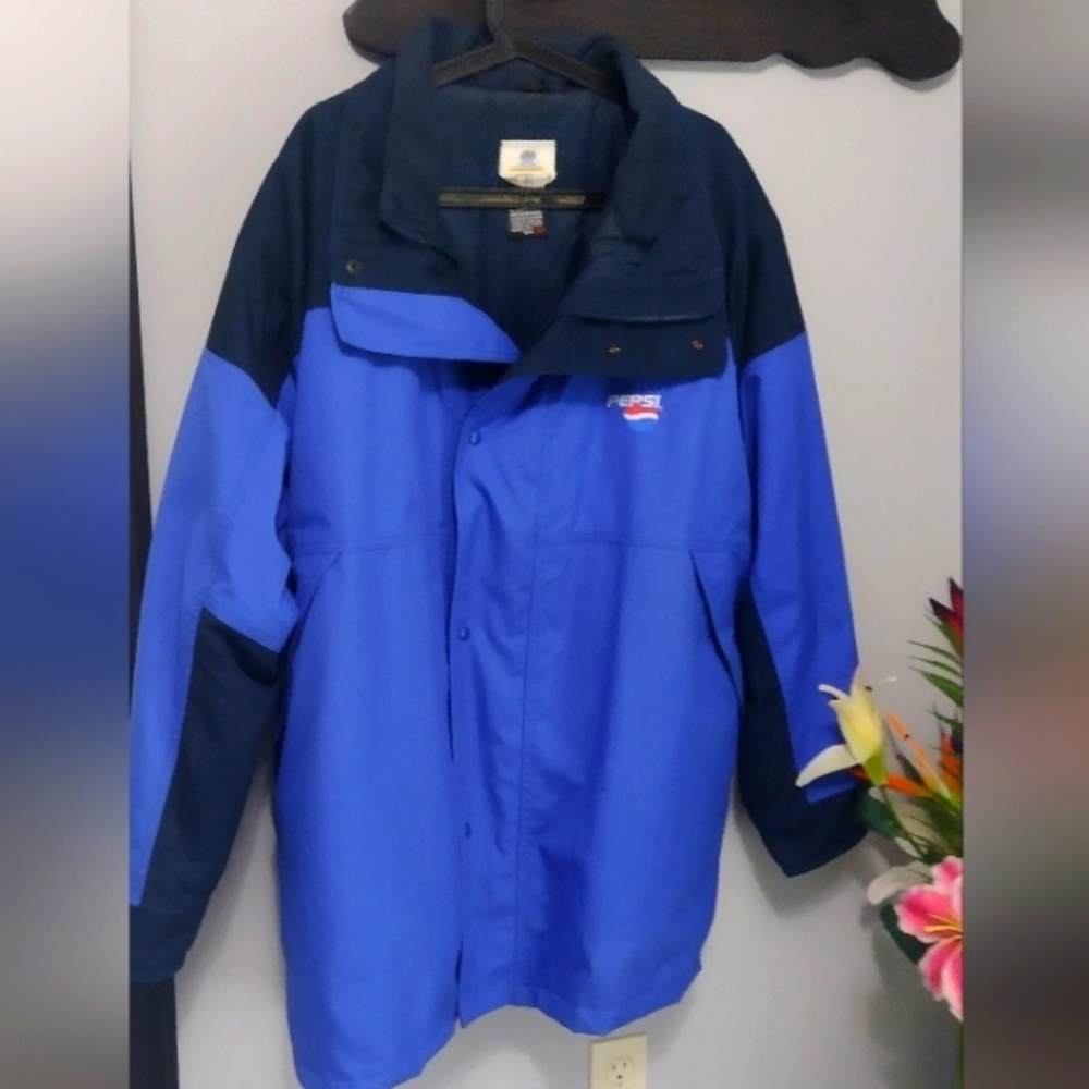 90's Pepsi Riverside 3M Thinsulate 2 PCs Jacket 2XL (50-52) Long